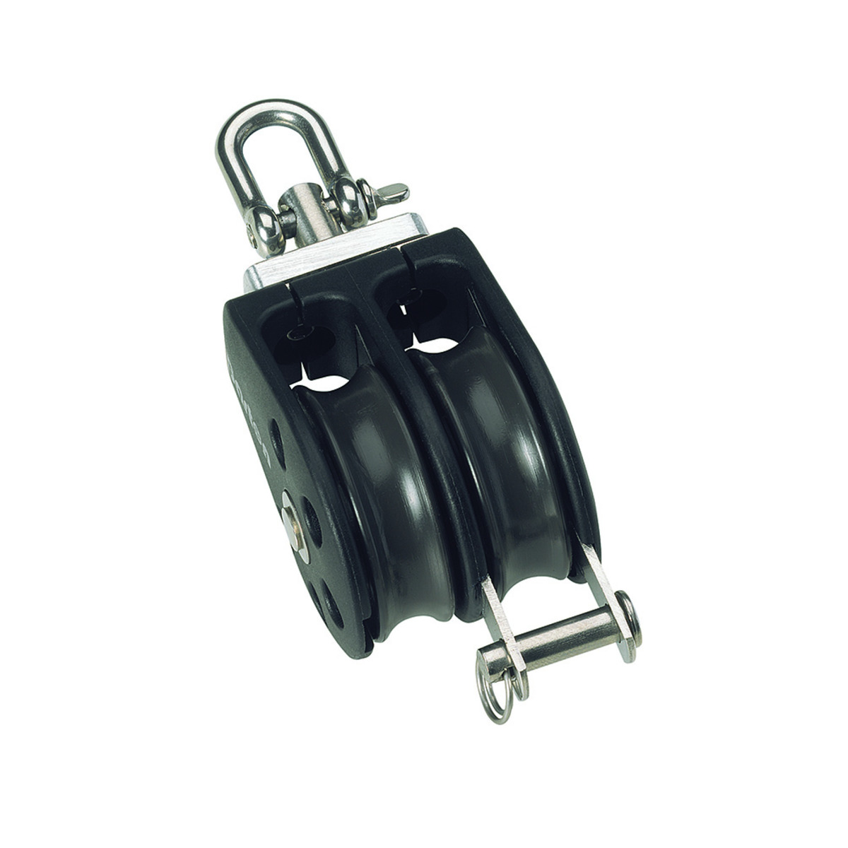 Barton Marine Double Block - Swivel + Becket - DOUBLE BLOCK - SWIVEL + BECKET diam. MM.12