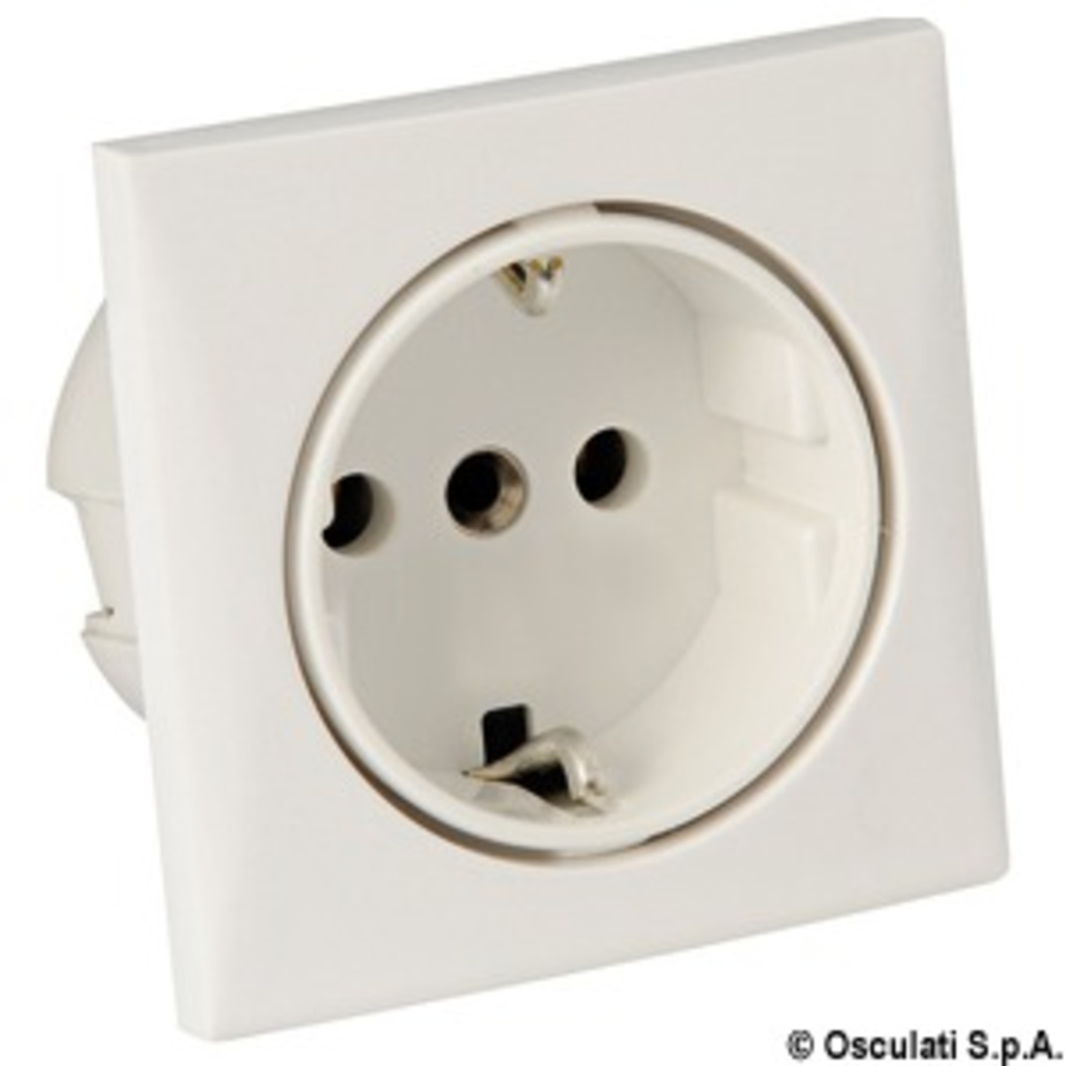 Batsystem Schuko Power Socket - AC socket 220V Schuko type white