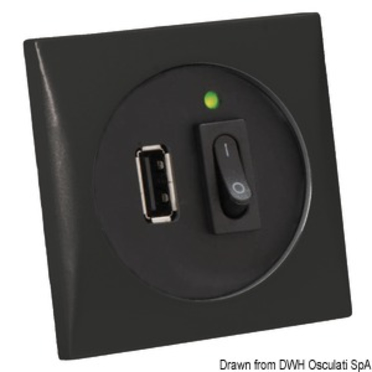 Batsystem Usb Port - USB port 5 V black