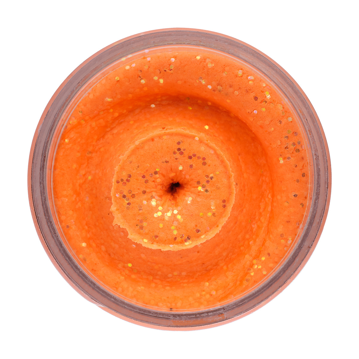 Berkley Powerbait Natural Glitter Pasta Trota - Fluorescent Orange