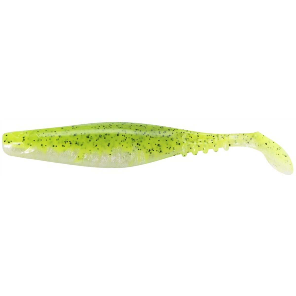 Berkley Flex Stoop Shad - 10 cm - Chartreuse