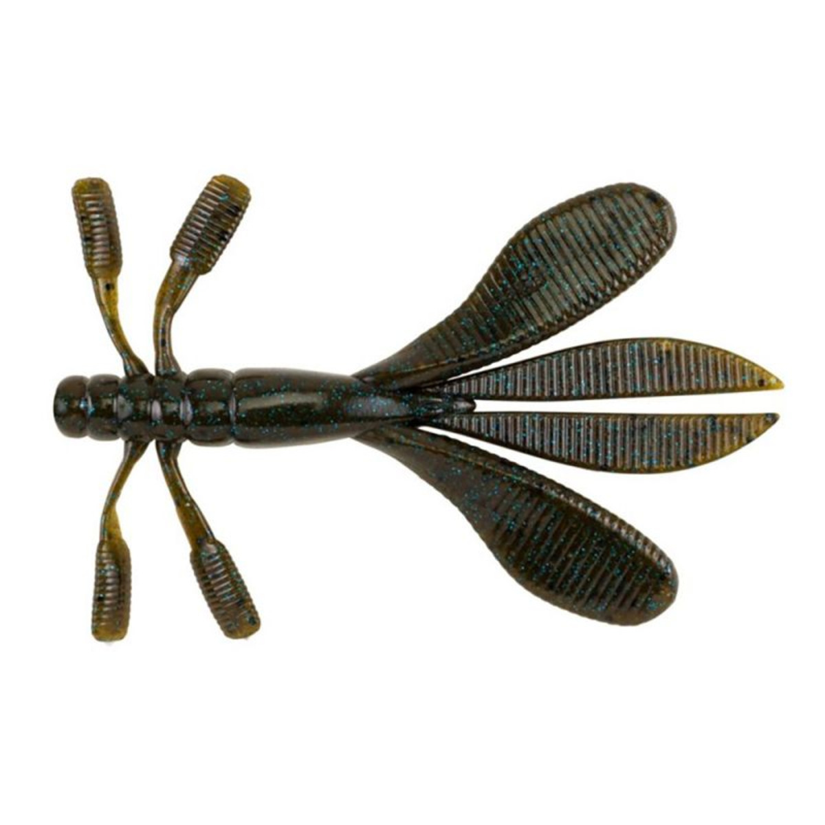 Berkley PowerBait Mantis Bug - 10 cm - Green Pumpkin Blue