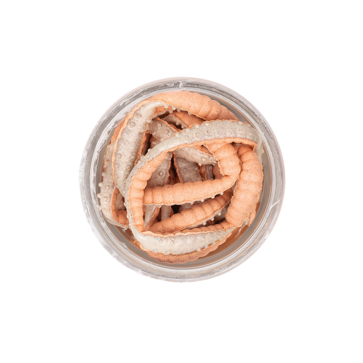 Berkley Powerbait Power Honey Worms - 2,5 cm - Orange Pearl