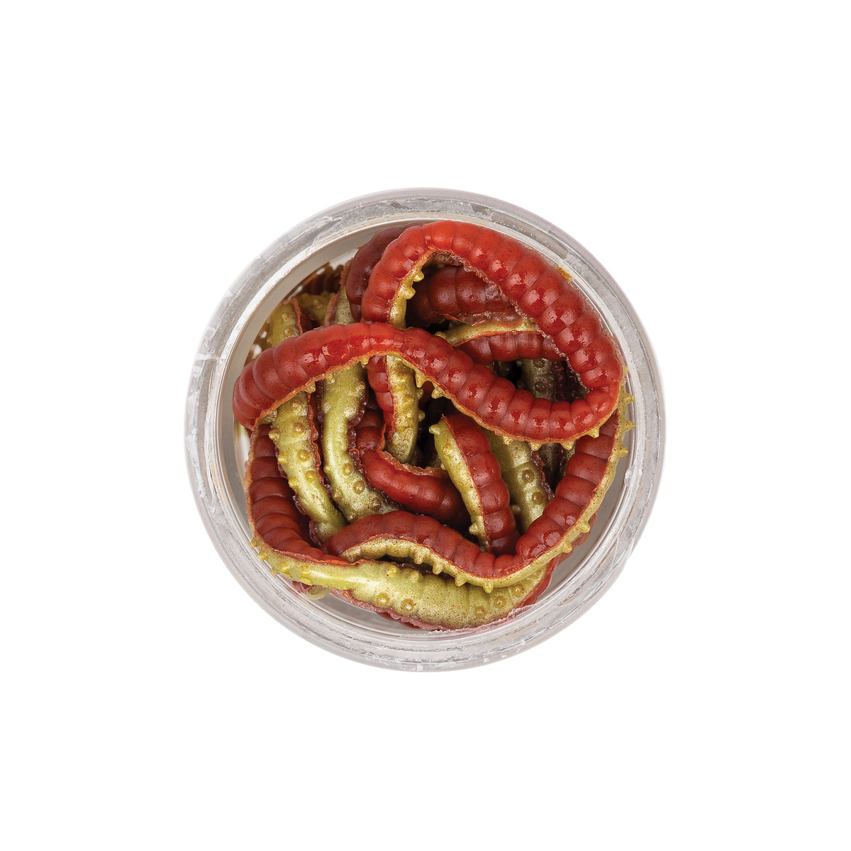 Berkley Powerbait Power Honey Worms - 2,5 cm - Red Yellow