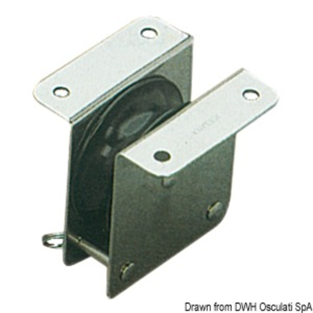 Viadana Blocks And Footblocks - SS recess block 1pulley 55x12