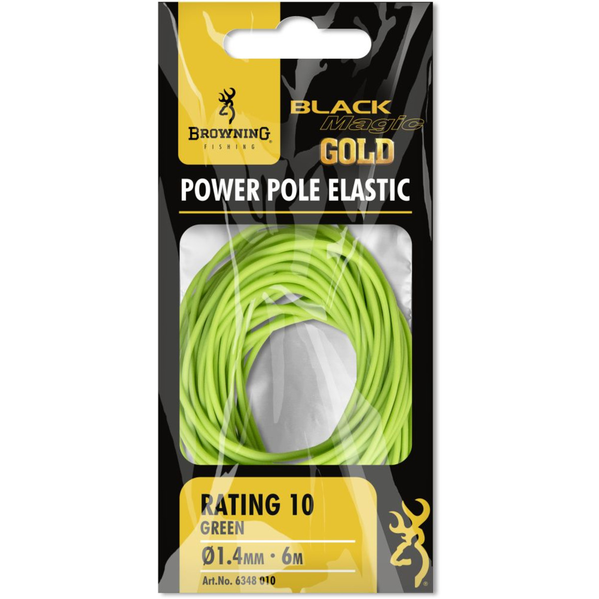 Browning Black Magic Gold Power Elastic - 1,4 mm - green