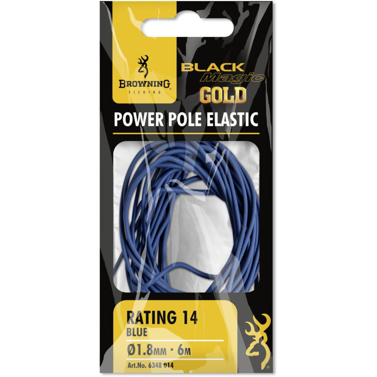 Browning Black Magic Gold Power Elastic - 1,8 mm - blue