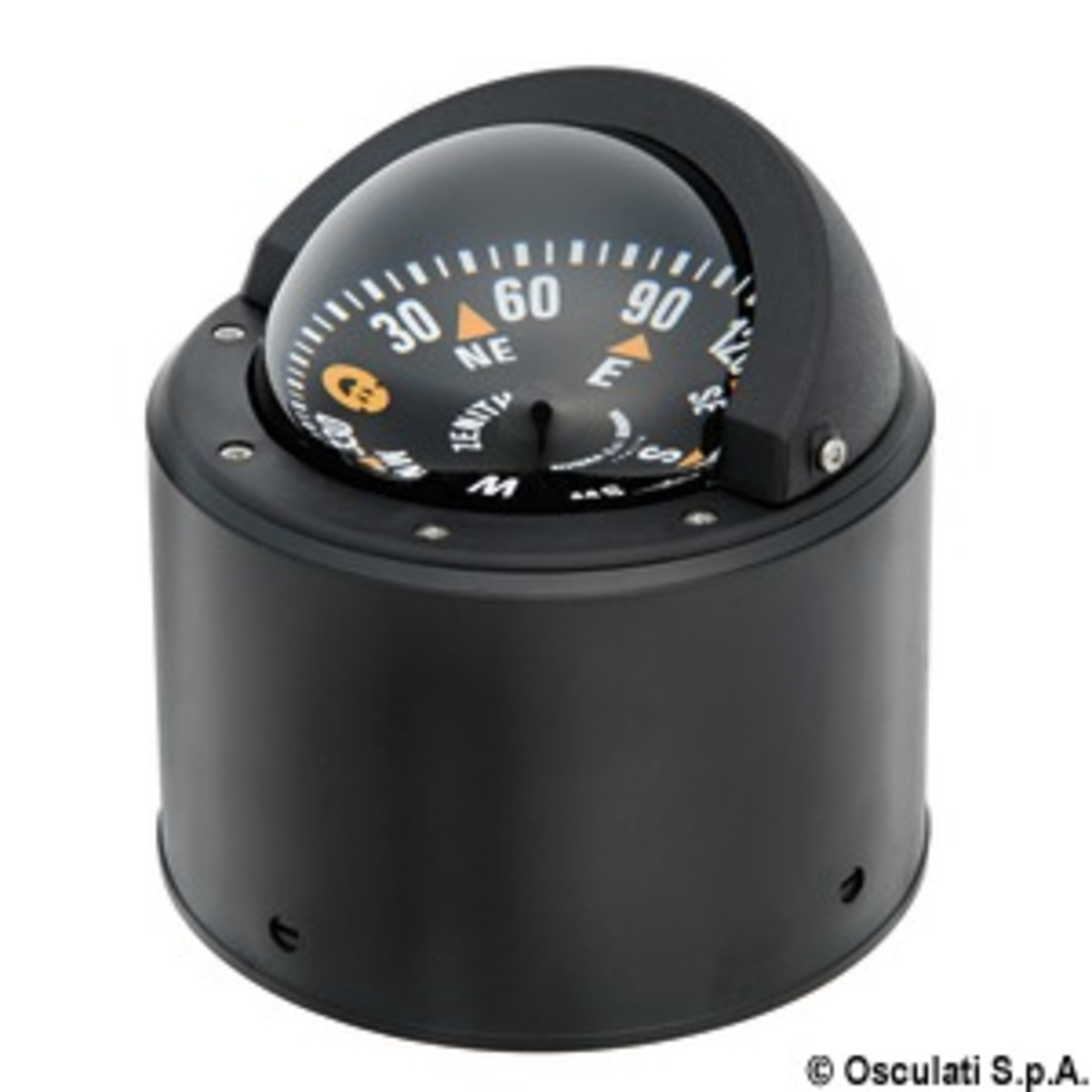 Riviera Zenit 3 Inch Compass Fitted With Binnacle - RIVIERA BZ3 compass 3inch