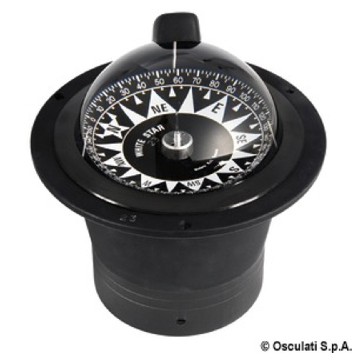 Riviera 5 Inch Recess Fit Compass - RIVIERA BW1 compass 5inch  recess-fit model RINa