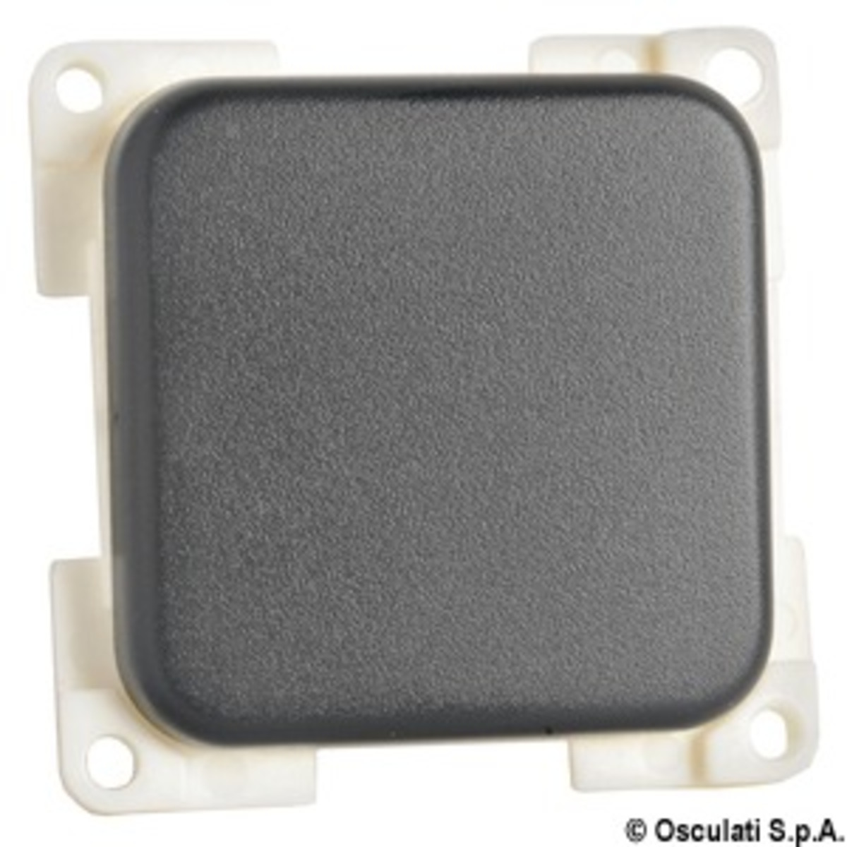 Cbe Modular Electrical Material - ON-OFF switch dark grey