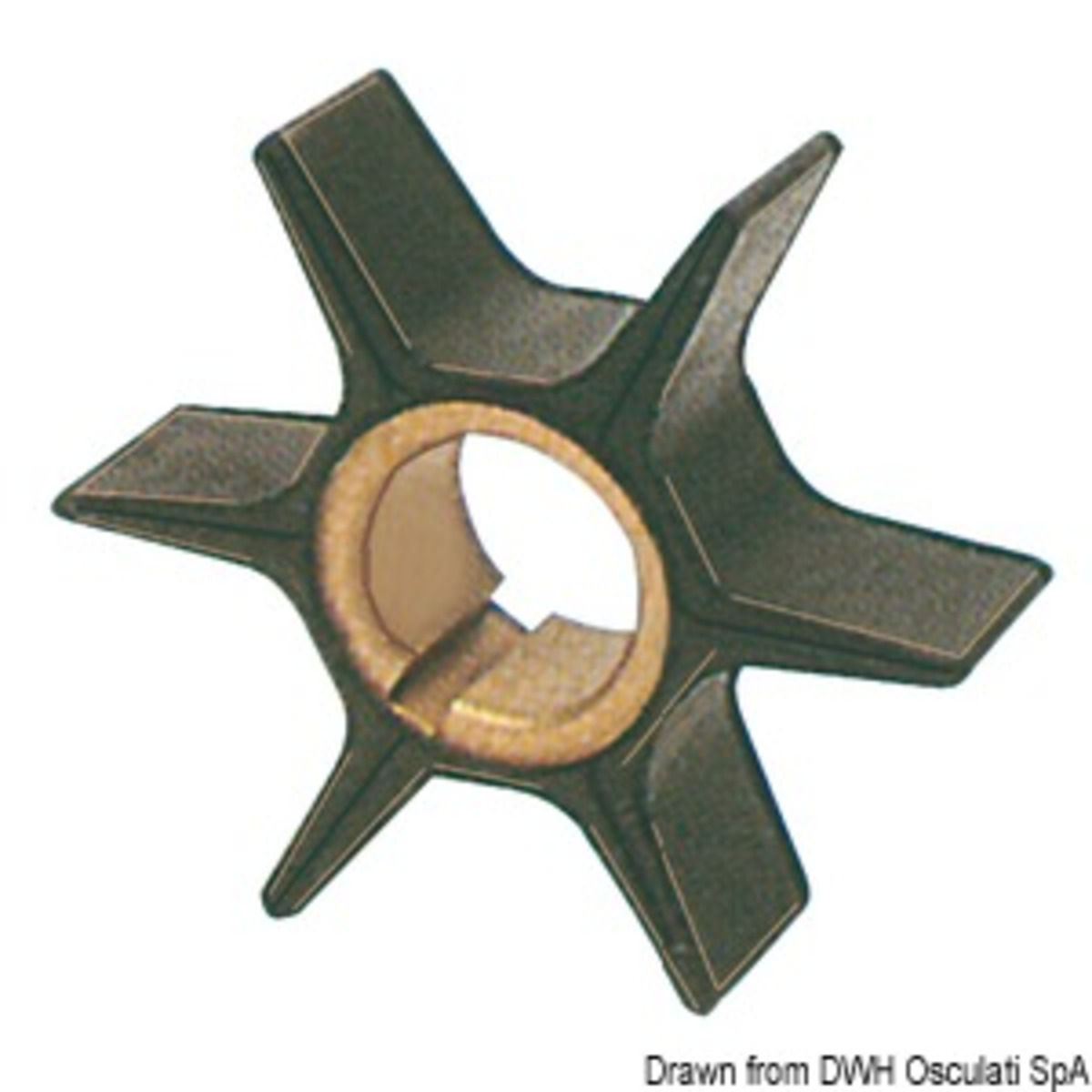 Cef Marine Impellers For Outboard Engines Johnson/evinrude - Impeller JOHNSON/EVINRUDE 40/50 HP