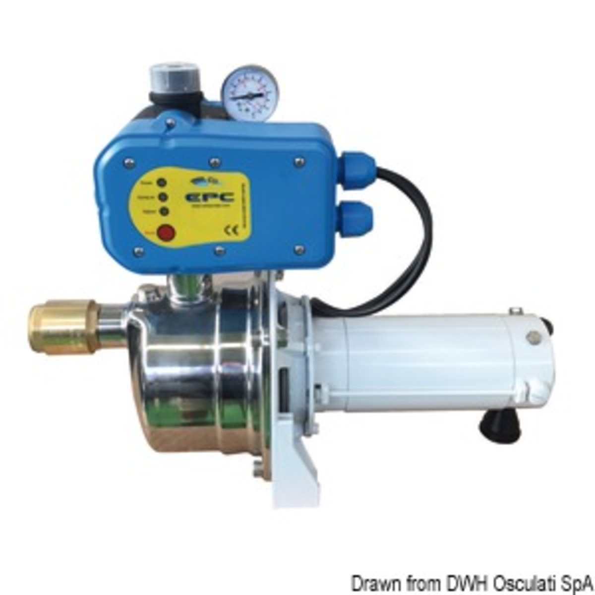 Cem Elettromeccanica Cem Electronically-operated Fresh Water Pump - Fresh water pump with EPC system 12 V