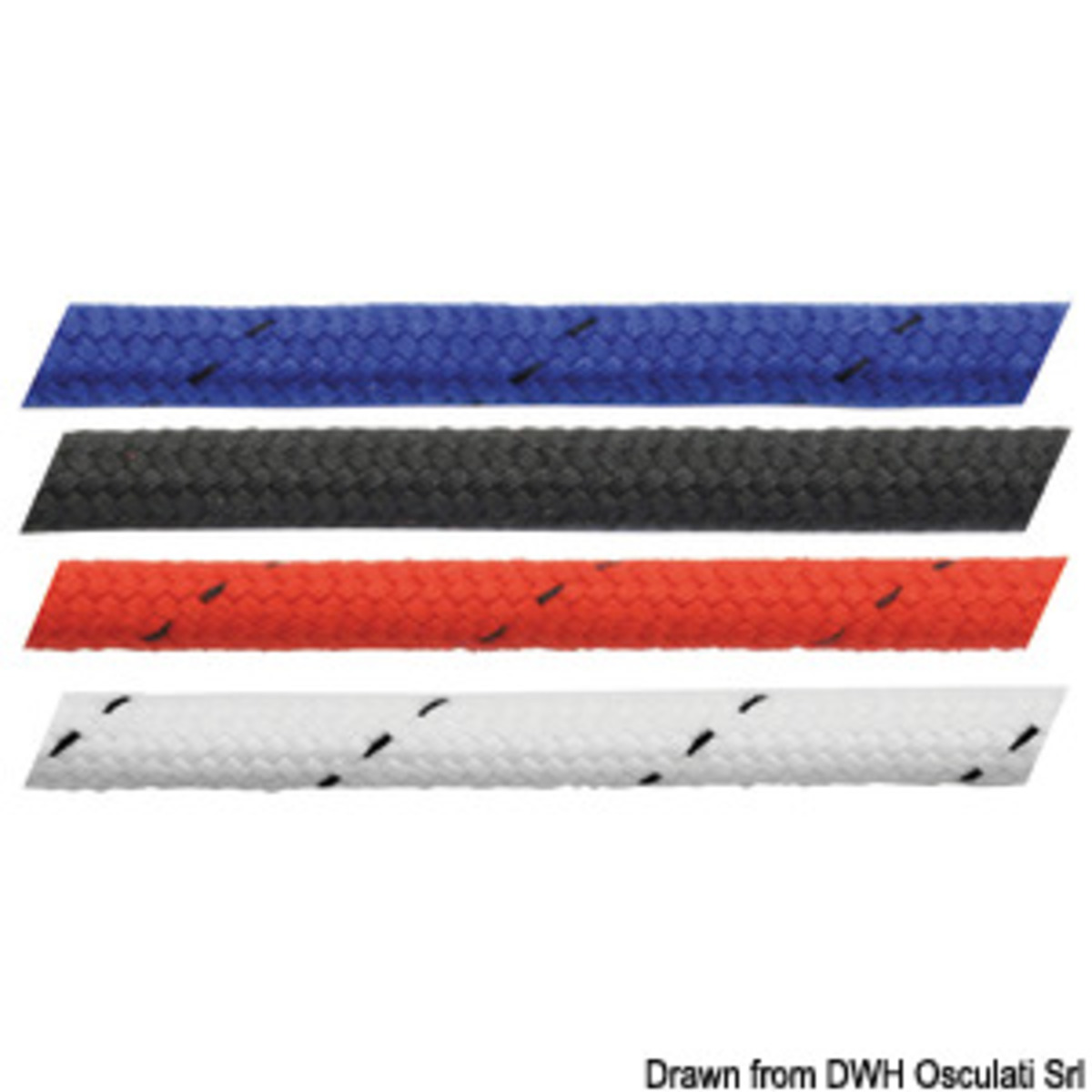 Cima Marlow Mattbraid - Marlow Mattpolyester 12 mm weiß