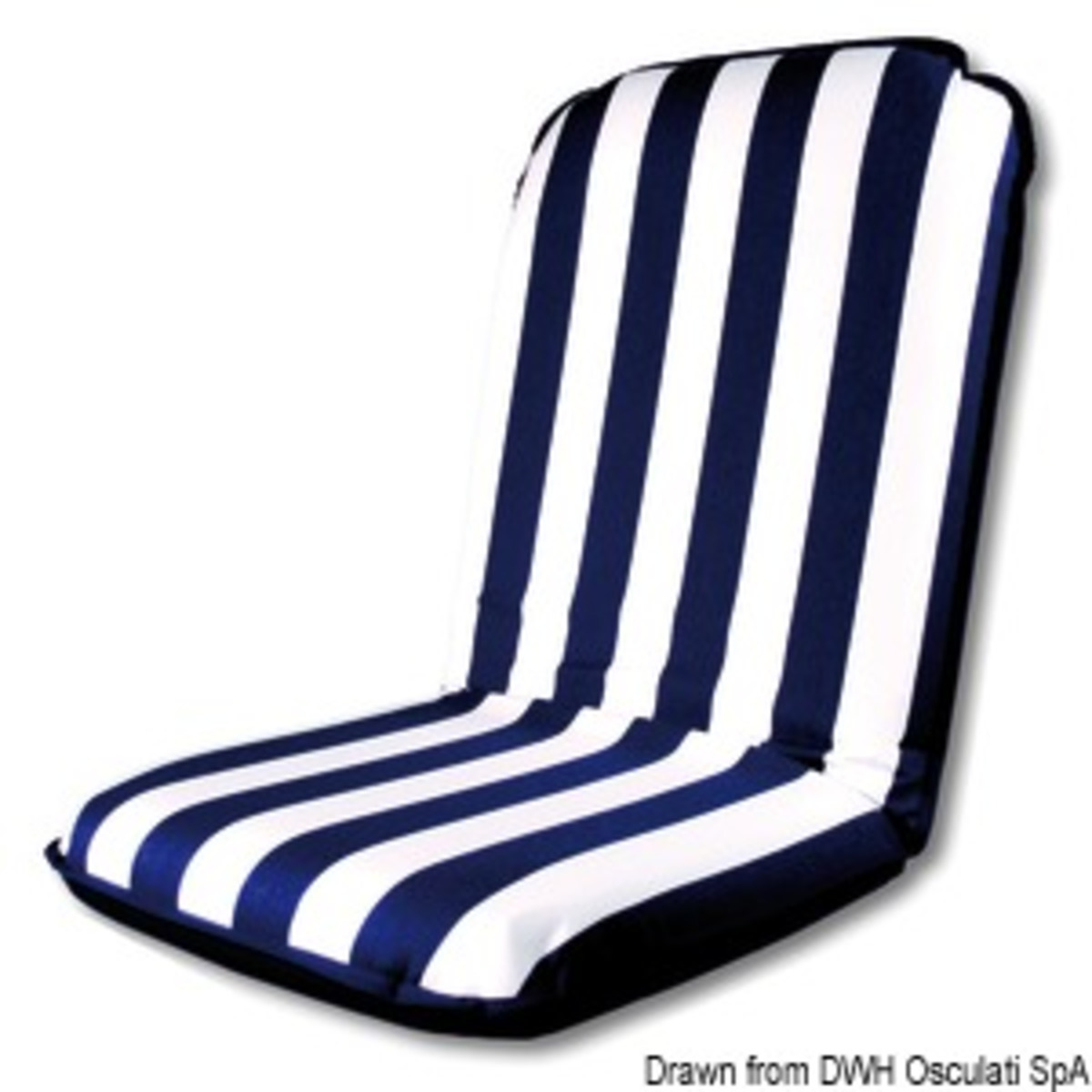 Comfort Seatstay-up Cushion And Chair - Comfort Seat white/blue