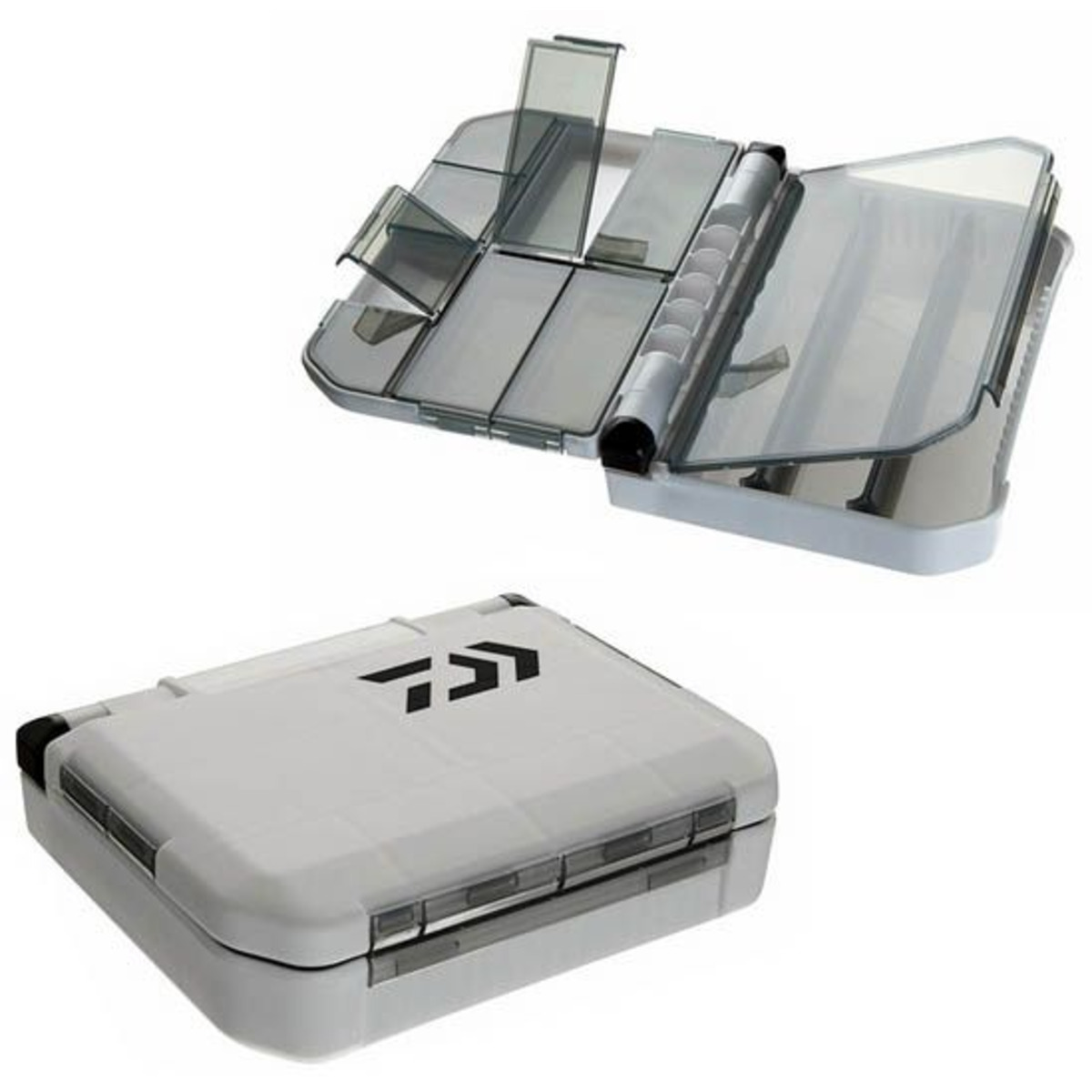 Daiwa Fishing Box -  White - 12 Adjustable Compartments       