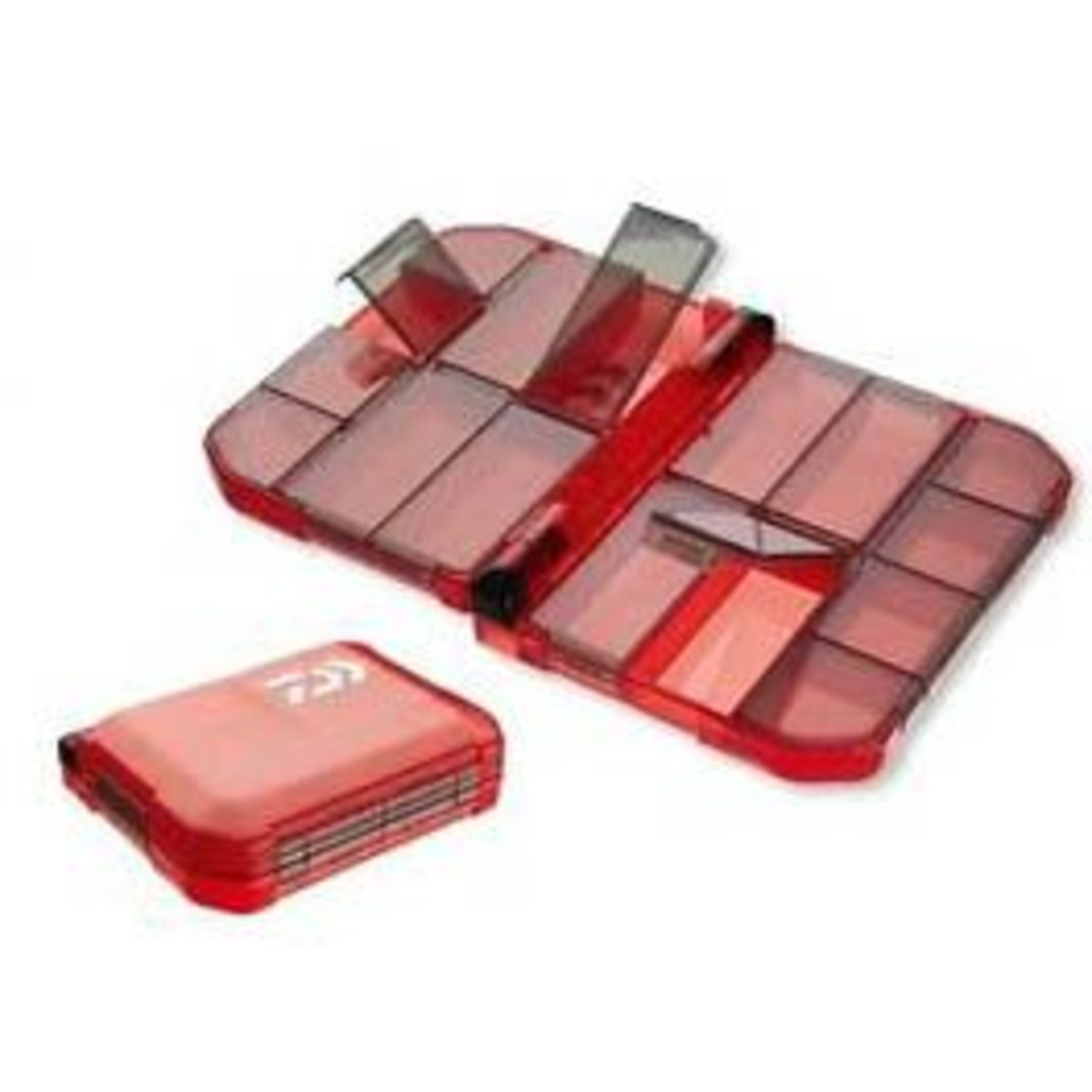 Daiwa Contenedor Caja Pesca -  Rojo - 16 Compartimientos Modulables       