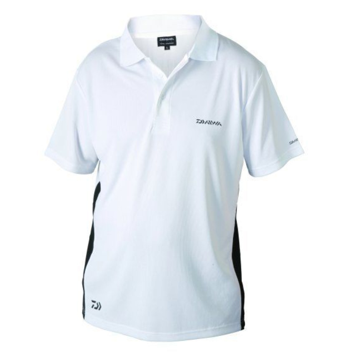 Daiwa Polo Shirt - M -  Weiß         