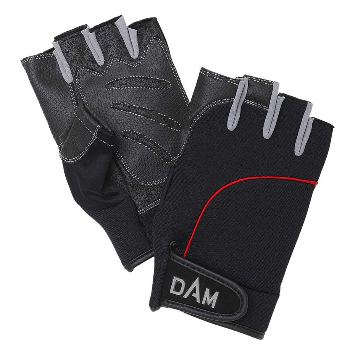 Dam Neo Tec Half Finger - M BLACK
