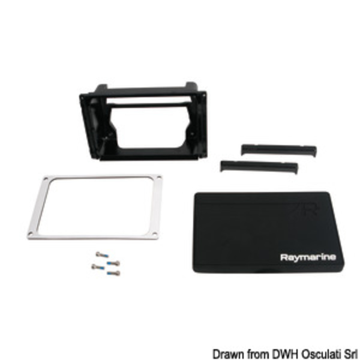 Raymarine Axiom Touchscreen Multifunction Display - Front recess mounting kit for Axiom 7