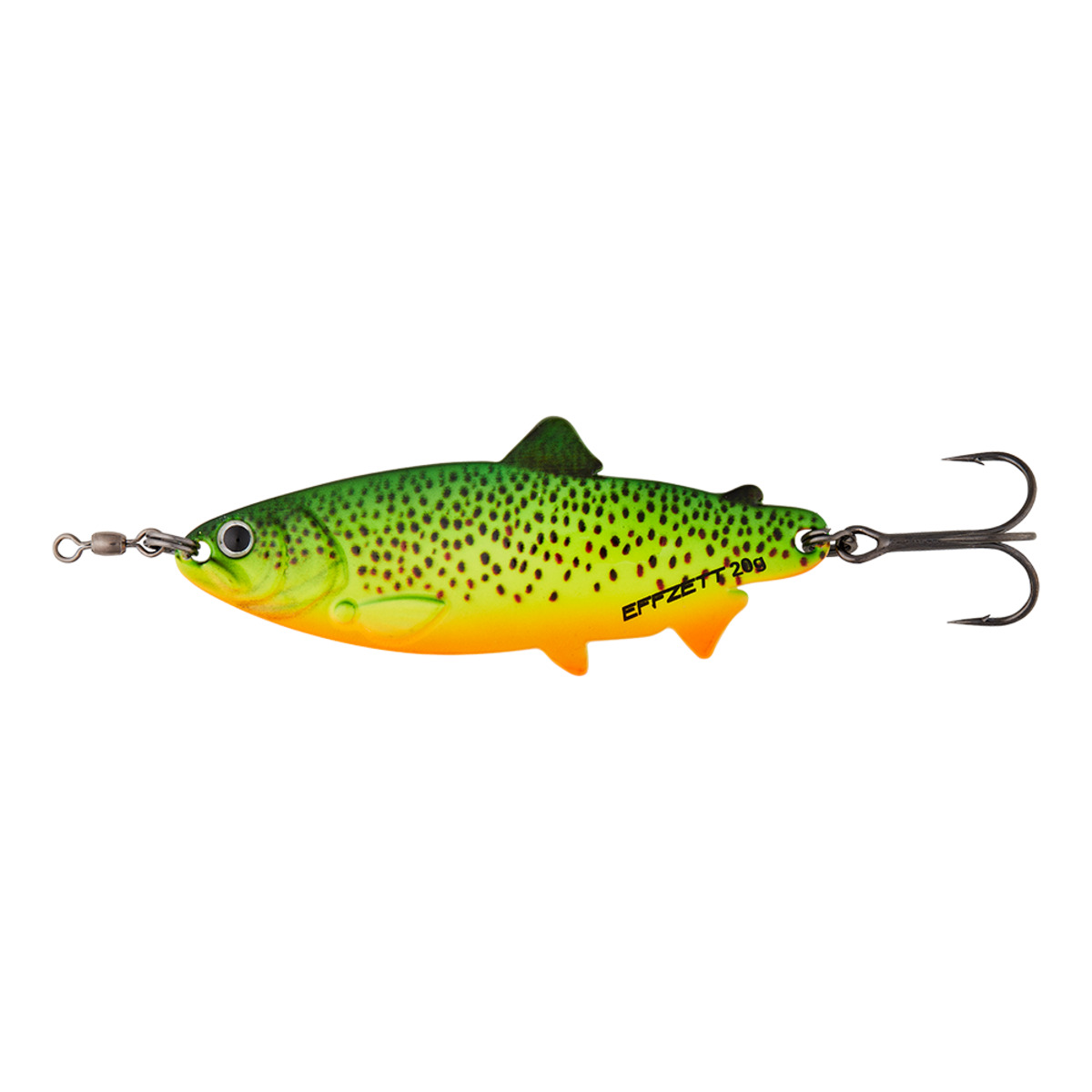 Effzett Trout Spoon 5cm - FIRE TROUT UV