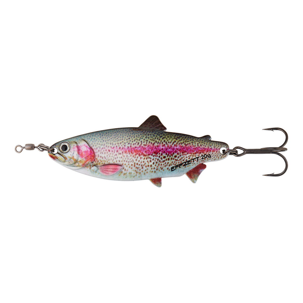 Effzett Trout Spoon 5cm - RAINBOW TROUT