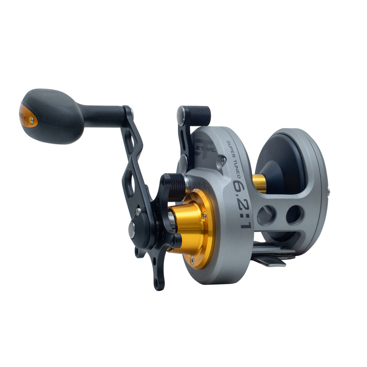 Fin-Nor Lethal Lever Drag 2 Speed Reel - Right - 34lb - 16