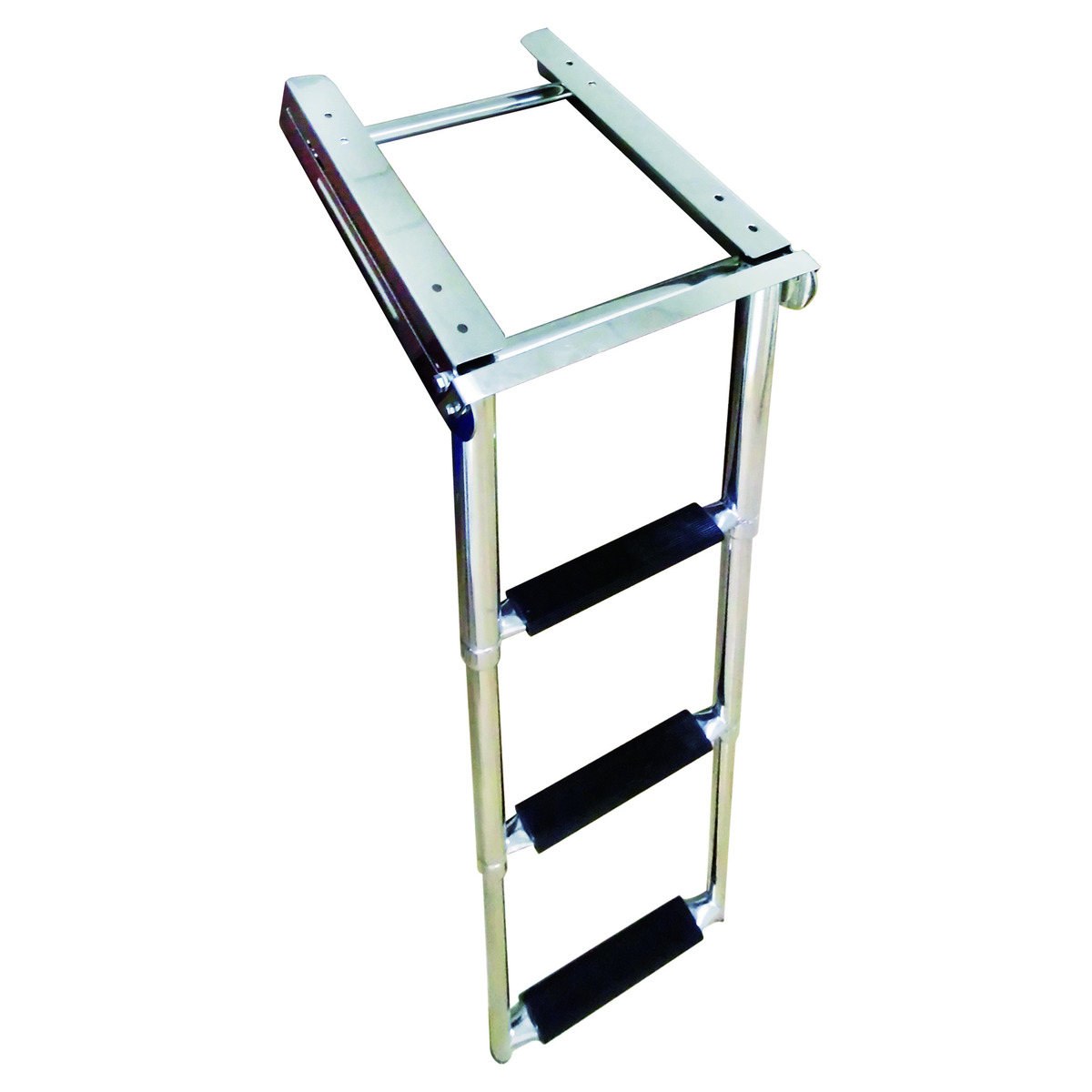 Fni Stainless Steel Telescopic Ladder - LADDER 3 STEPS MM.875/380X219