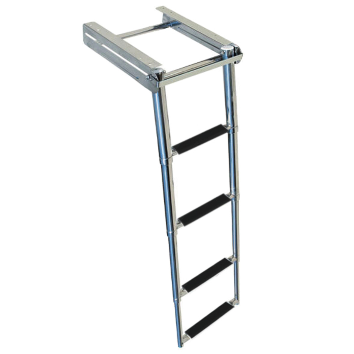 Fni Stainless Steel Telescopic Ladder - LADDER 4 STEPS MM.1145/405X303