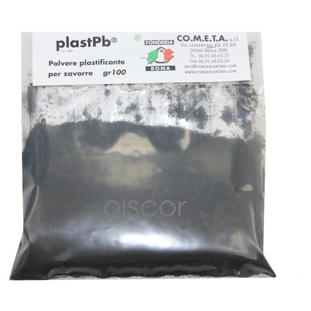 Fonderia Roma Polvere Plastificante per Piombo -  Nero - 100 g        