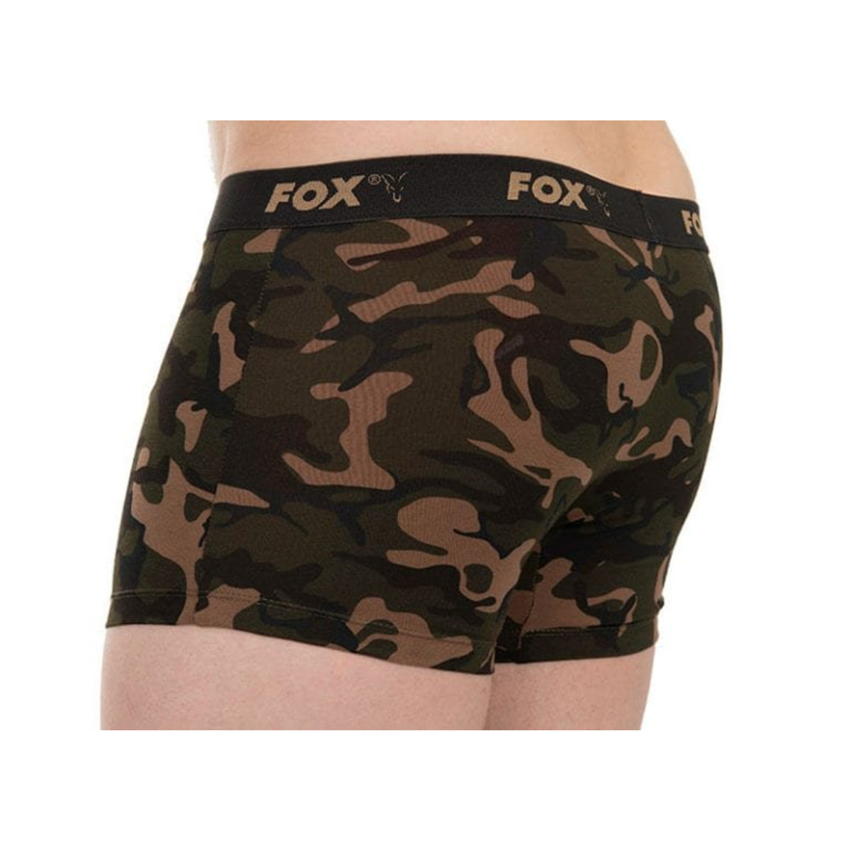 Unterwäsche Fox Camo Boxers Bekleidung 3 Boxershorts Unterhosen für Angler 