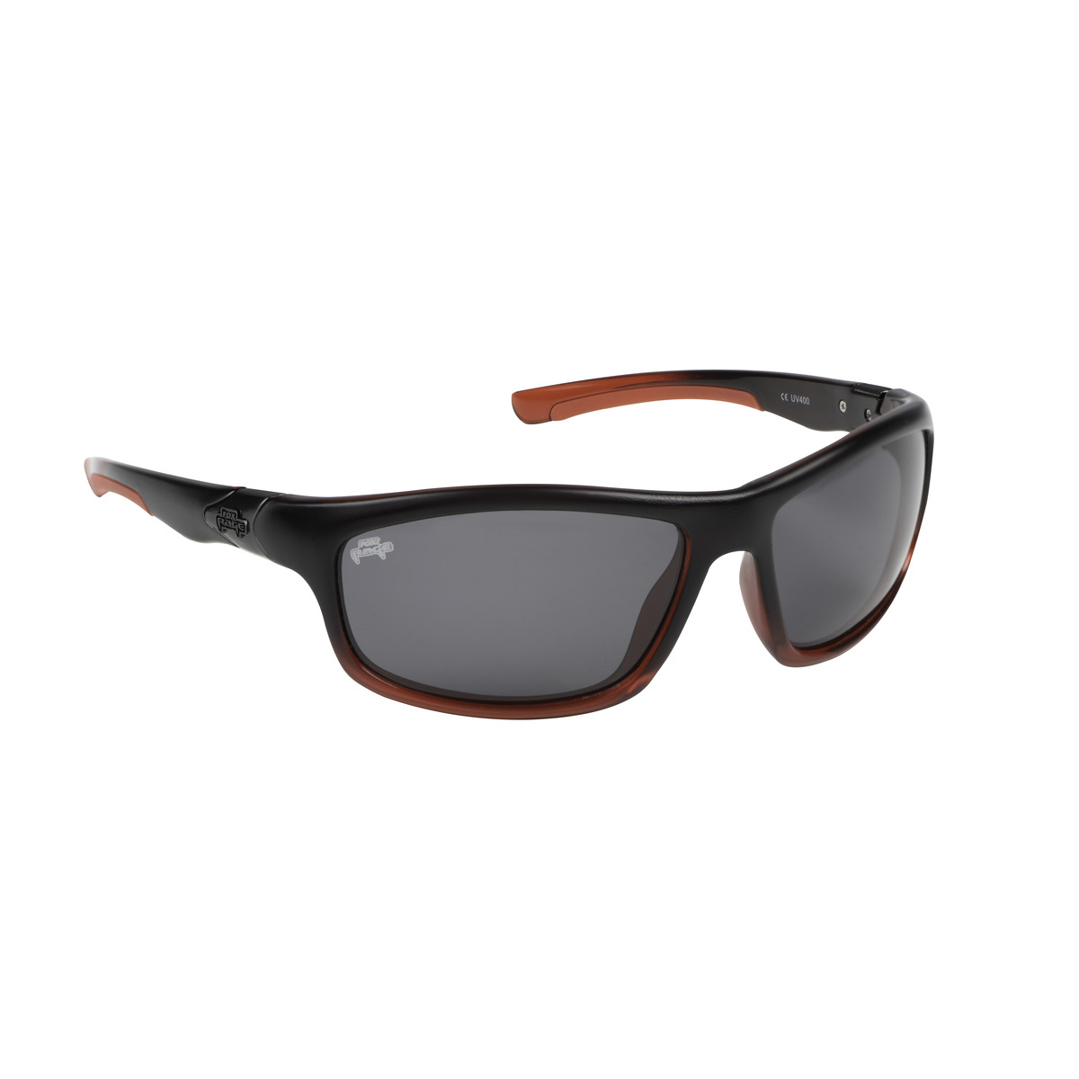 Fox Rage Rage Sunglasses - Transparent Red-Black/Grey Lense