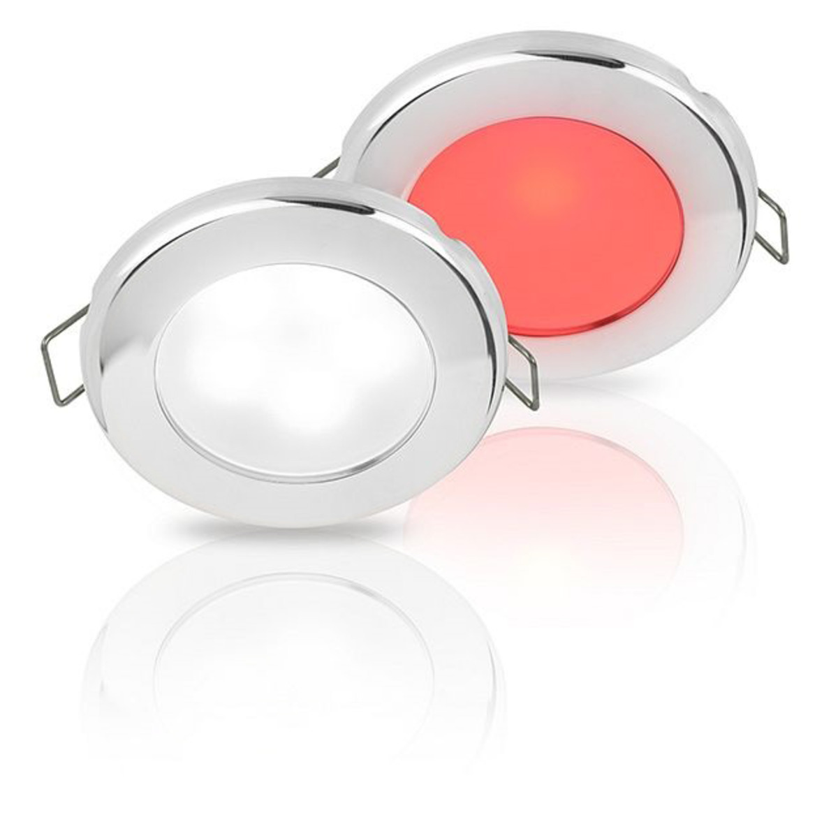 Hella Marine Projecteur Euroled 75 Deux Couleurs - PLASTIQUE - LUMIÈRE ROUGE/BLANC