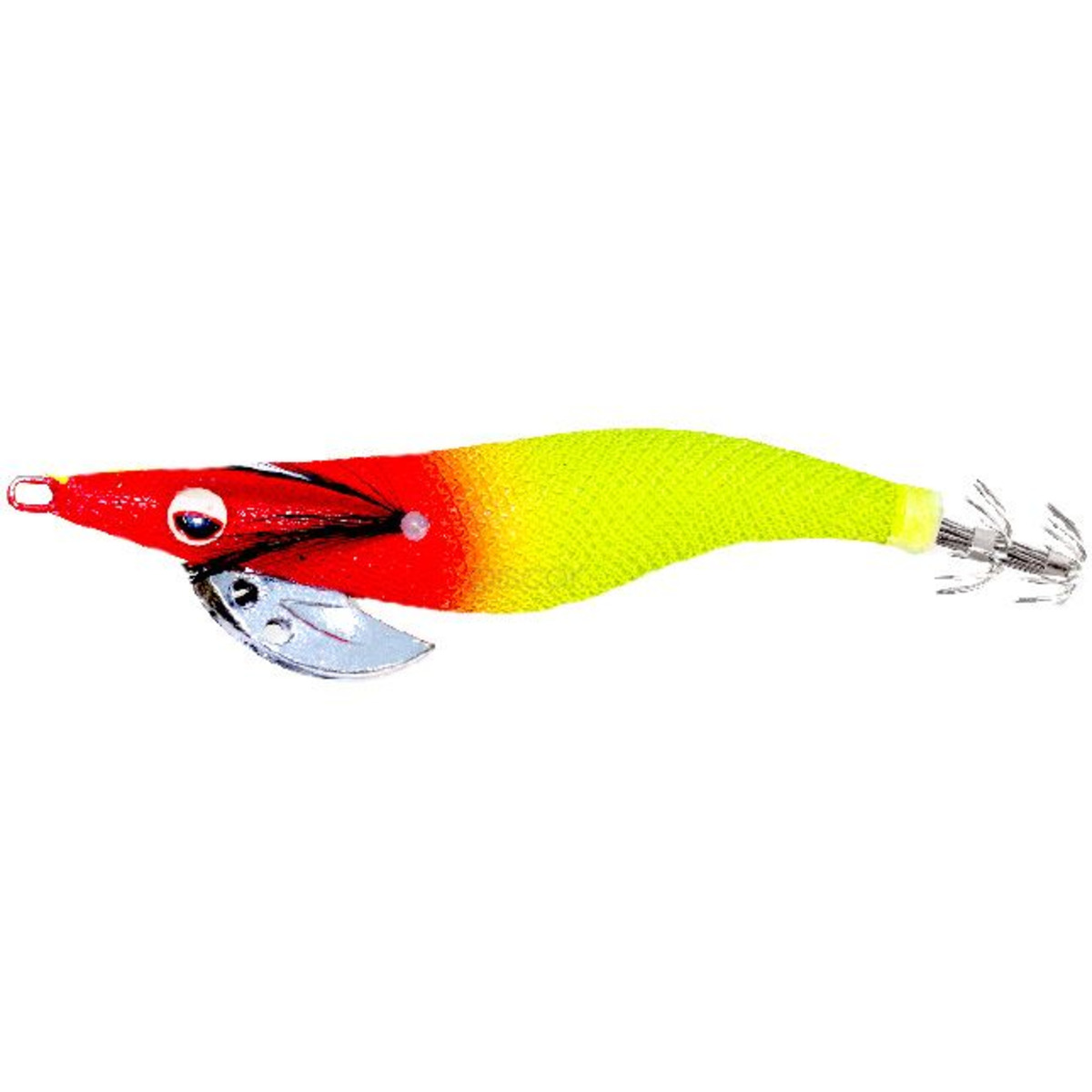 Herakles Abisso Squid Jig - Red Chart Glow - 2.5