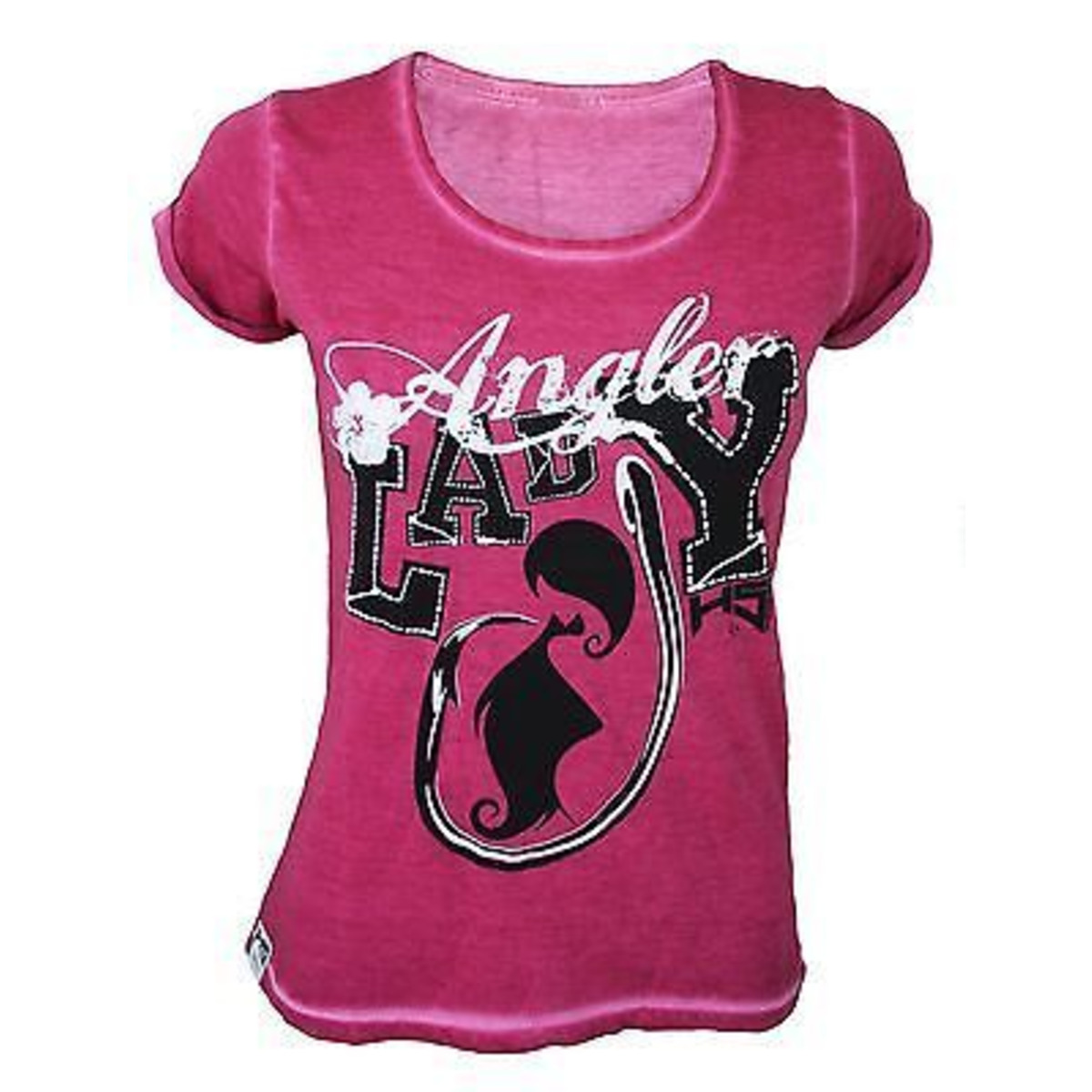 Hotspot Design T-Shirt Lady Angler - L
