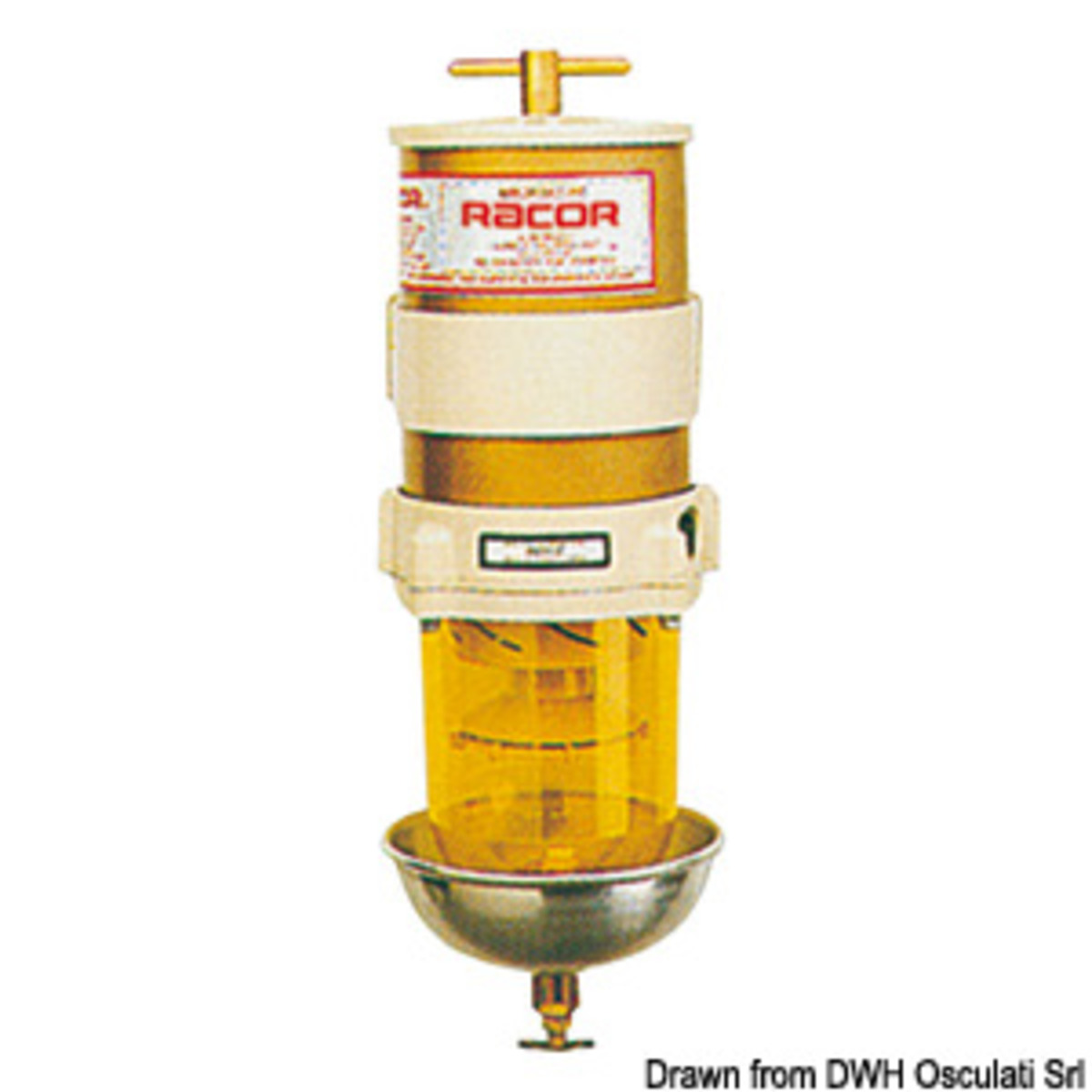 Incofin Racor Fuel Diesel Filters - Single Version - RACOR 900MA diesel filter