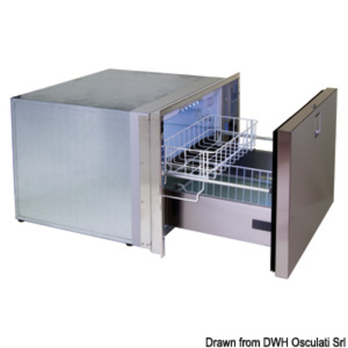 Indel - Isotherm Isotherm Fridges With Removable Drawer - ISOTHERM fridge DR70 inox 12/24 V