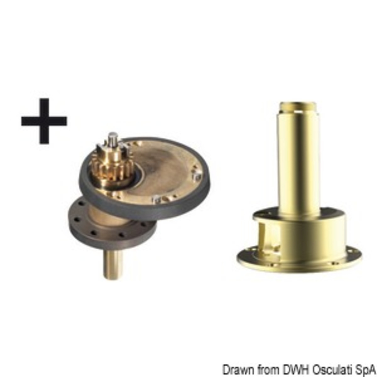 Lewmar Power Drive Connection - Lewmar 54ST Ocean power drive connection kit