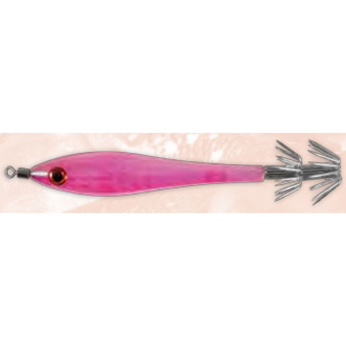 Lineaeffe Hikaru Hard Squid Jigs - Pink - 7 cm - 3 g