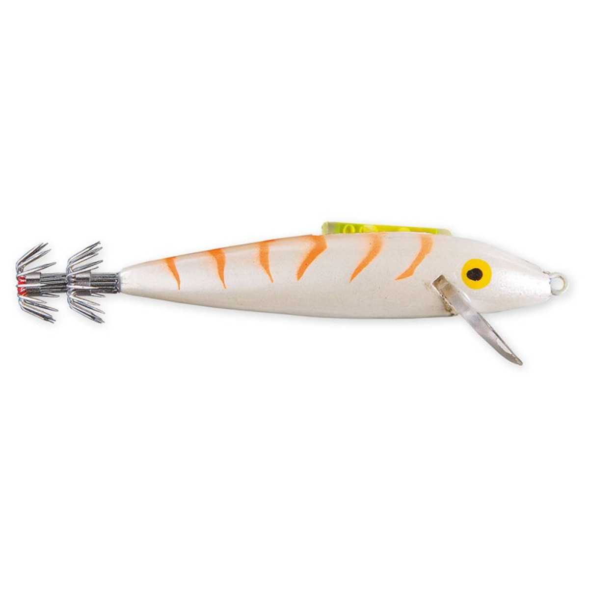 Lineaeffe Squid Troll - White/Orange - 3.5 - 10.5 cm
