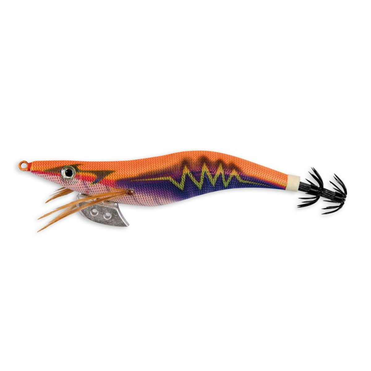 Lineaeffe Thunder Squid Jig - Fluo Orange #2.5 - 7.5 cm