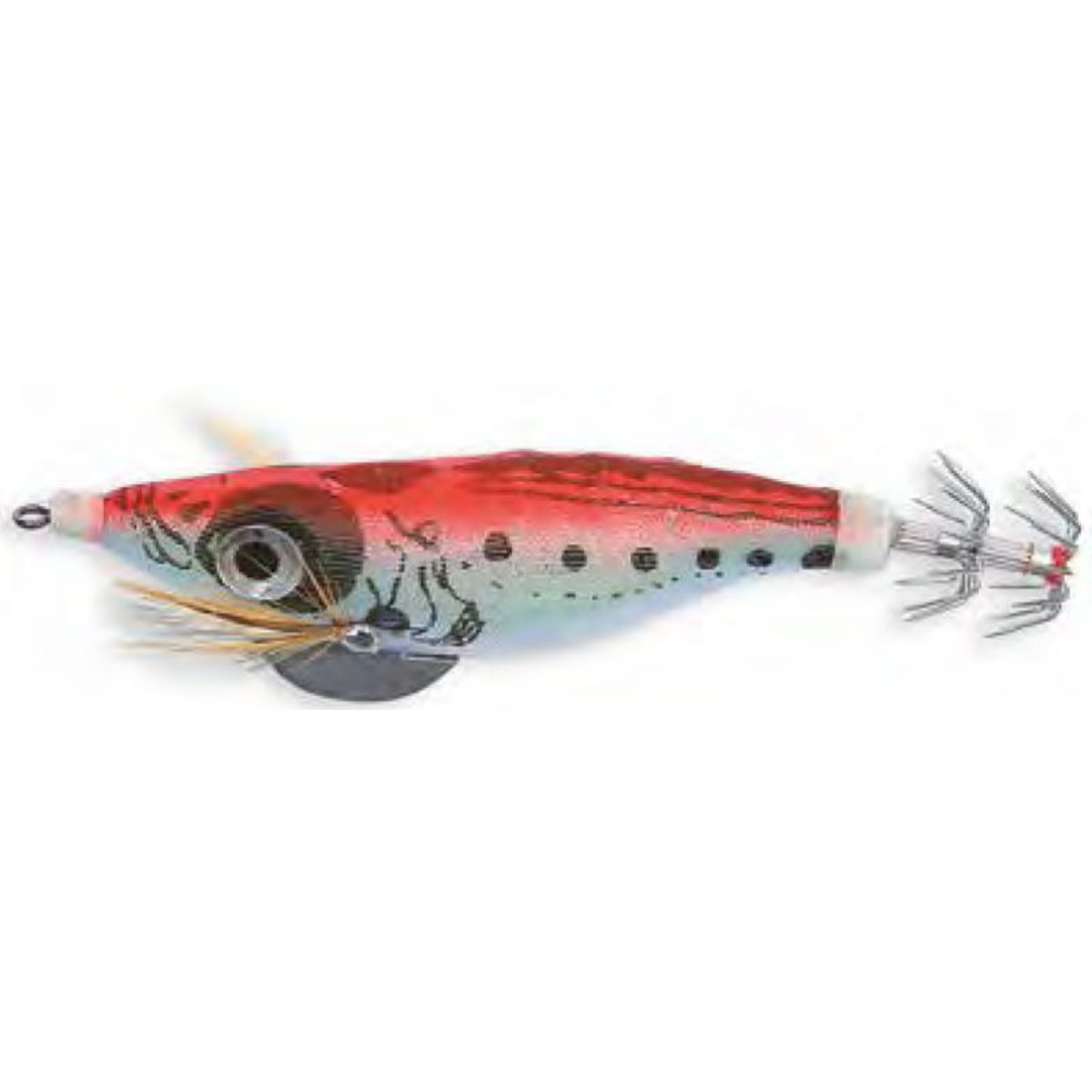 Lineaeffe Totanare Eyed Squid - 2 Red - 8 cm