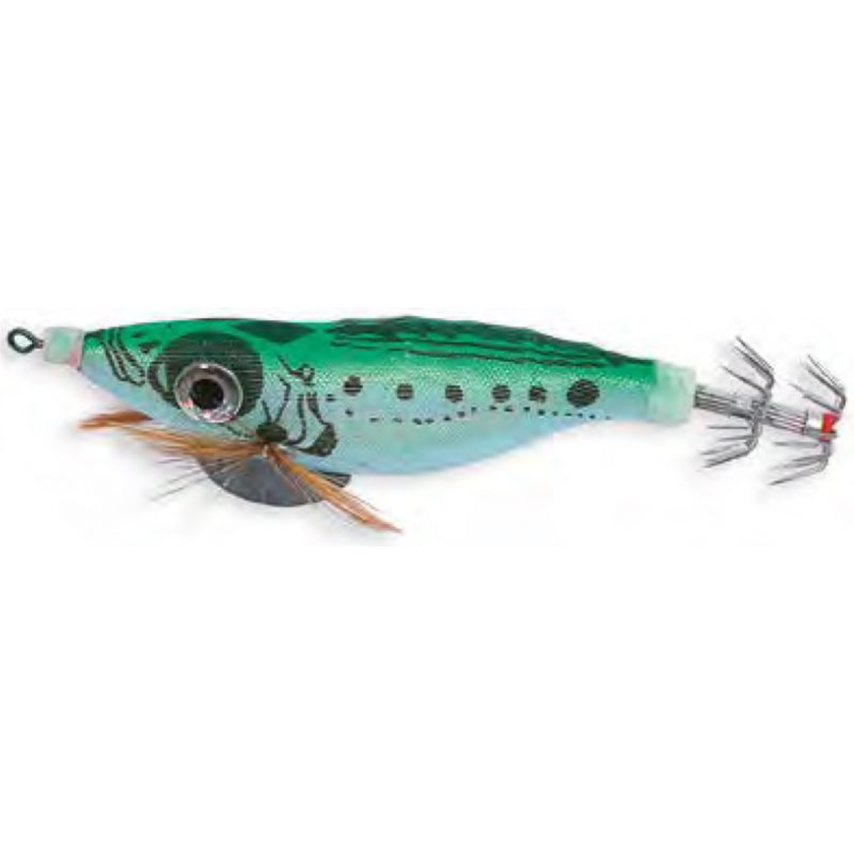 Lineaeffe Totanare Eyed Squid - 3 Green - 8 cm