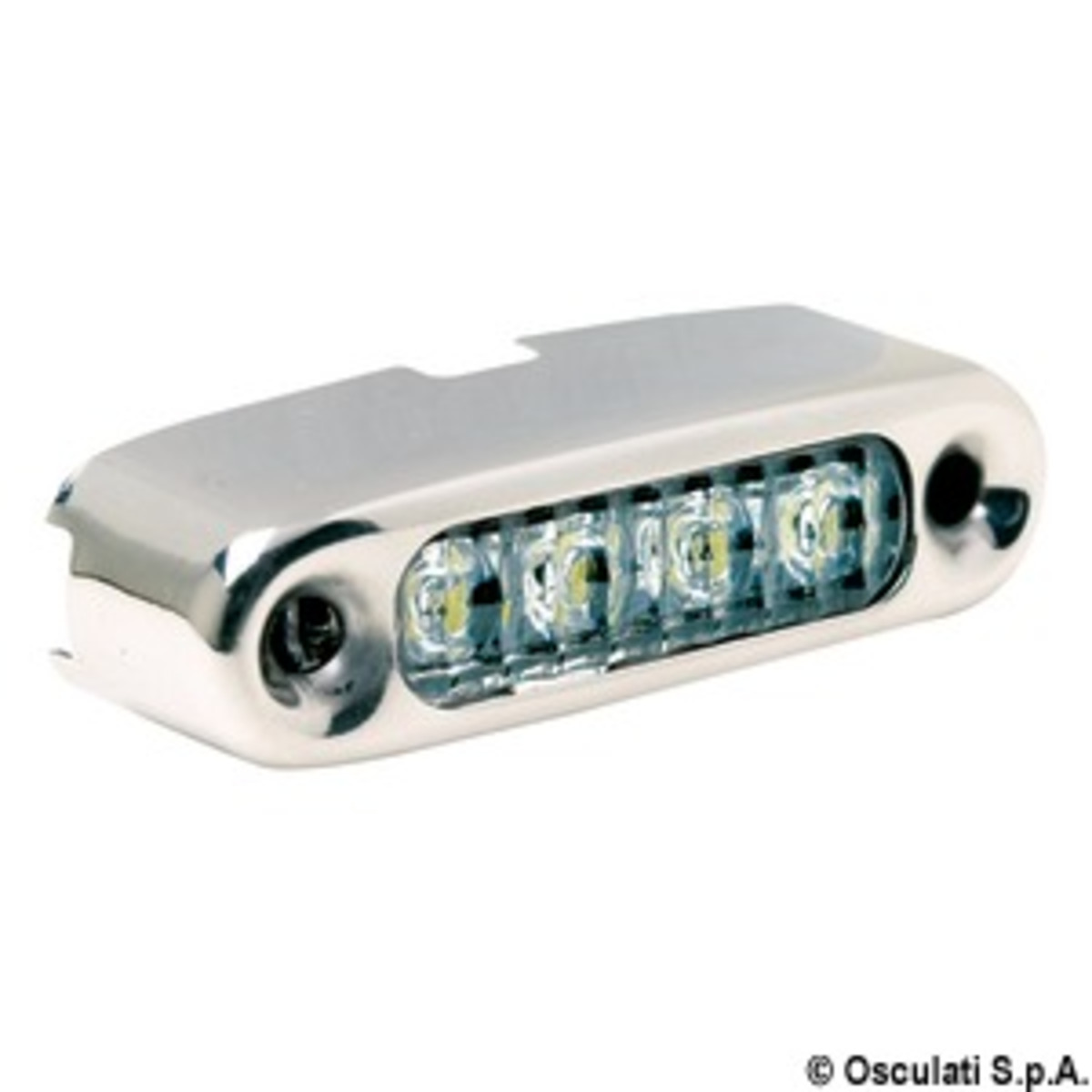 Attwood Led Courtesy Light - 4-led Attwood courtesy light horizontal