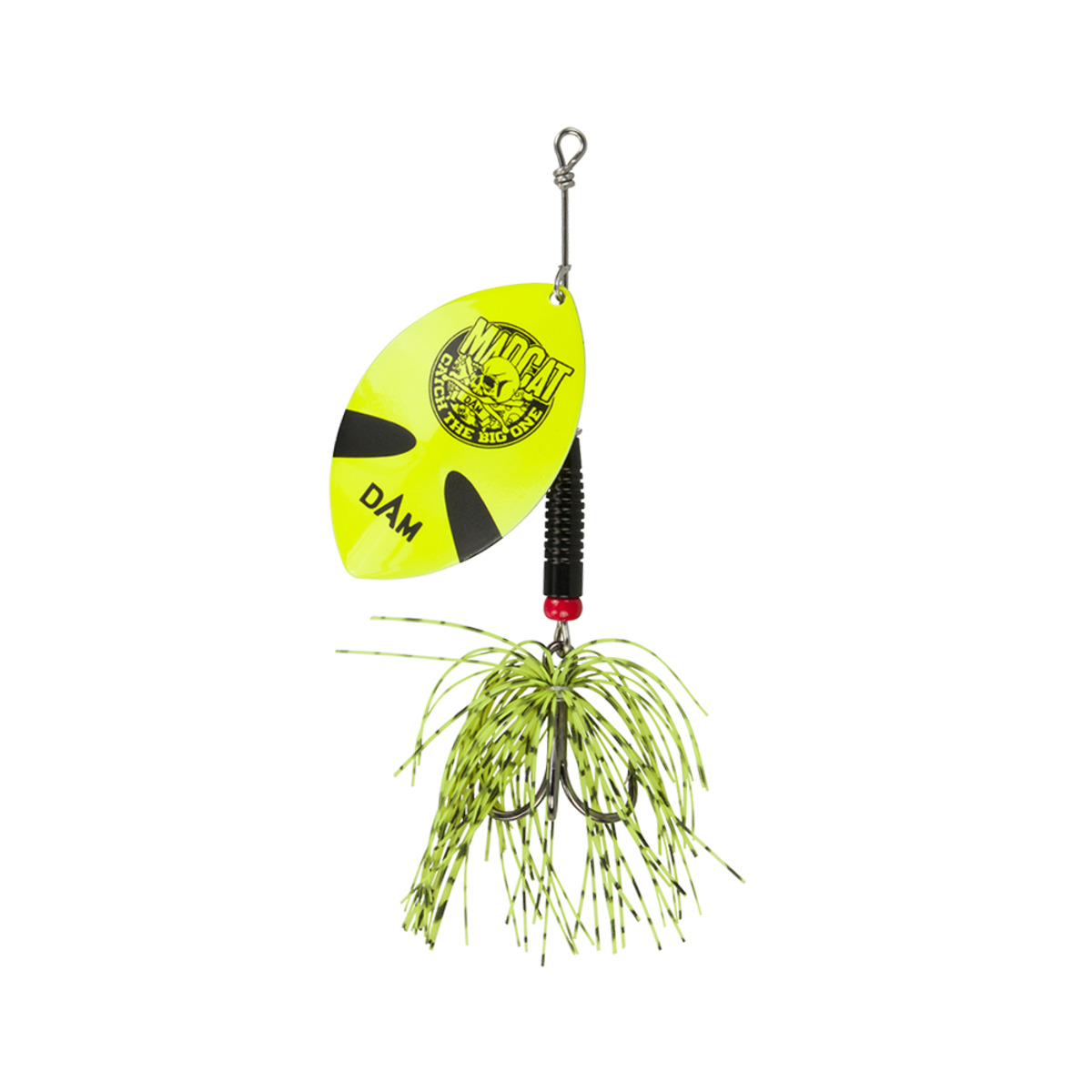 Madcat Big Blade Spinner 3/0 55g Sinking - FLUO YELLOW