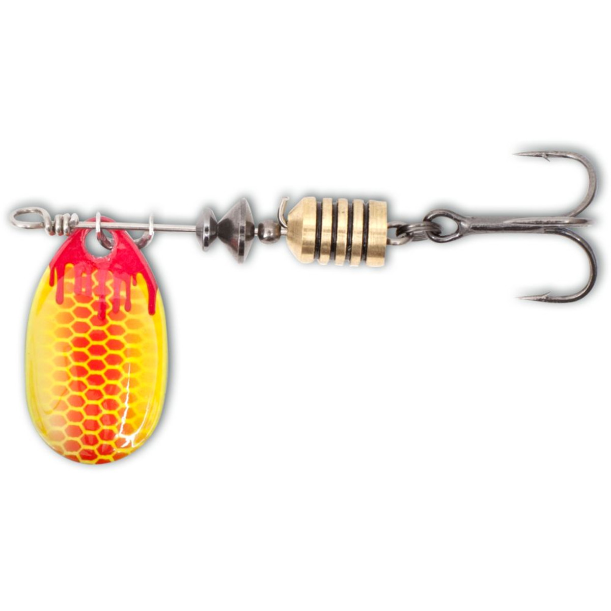 Magic Trout Bloody Spinner - red/yellow