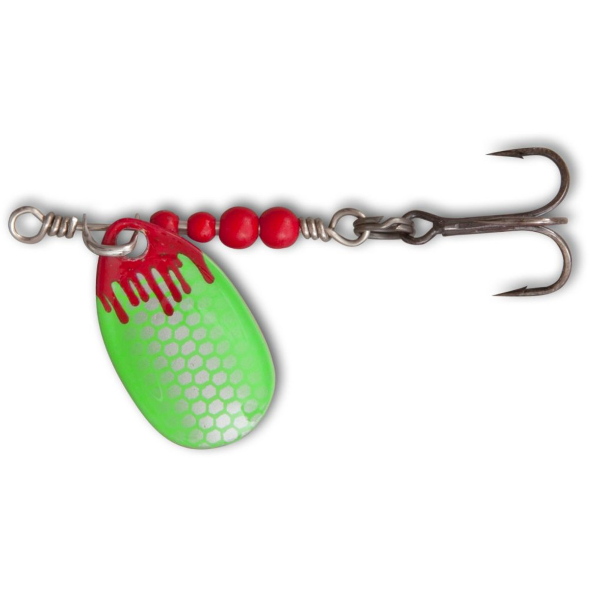 Magic Trout Bloody Ul Spinner - silver/green