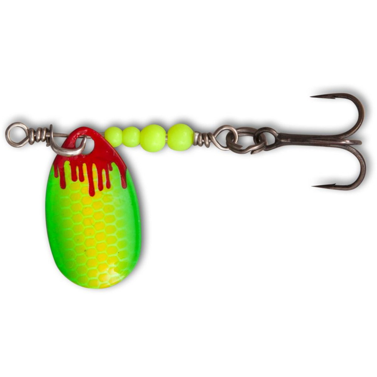 Magic Trout Bloody Ul Spinner - yellow/green