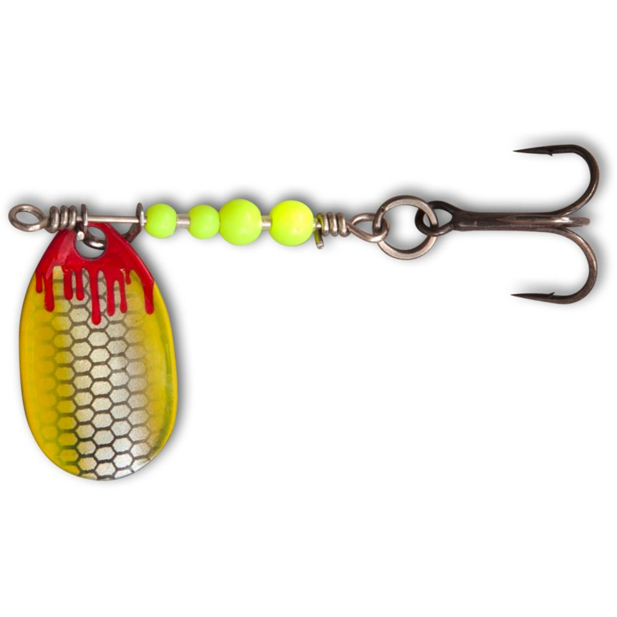 Magic Trout Bloody Ul Spinner - pearl yellow