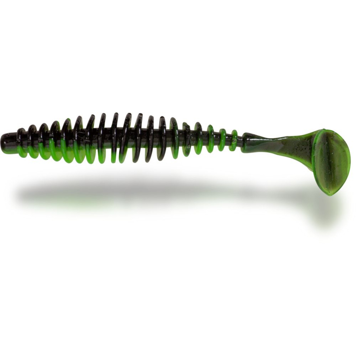 Magic Trout T-worm Paddler - neon green/black