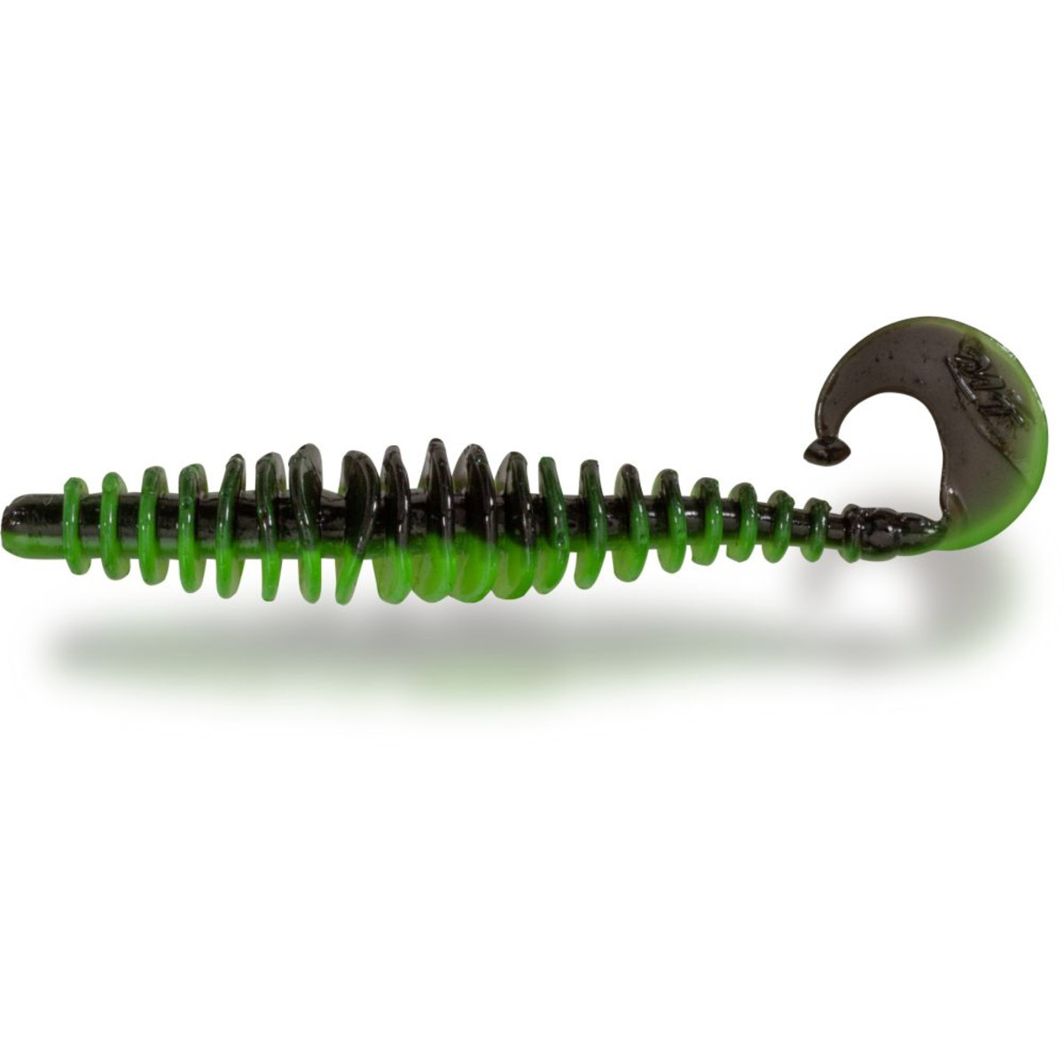 Magic Trout T-worm Twister - neon green/black